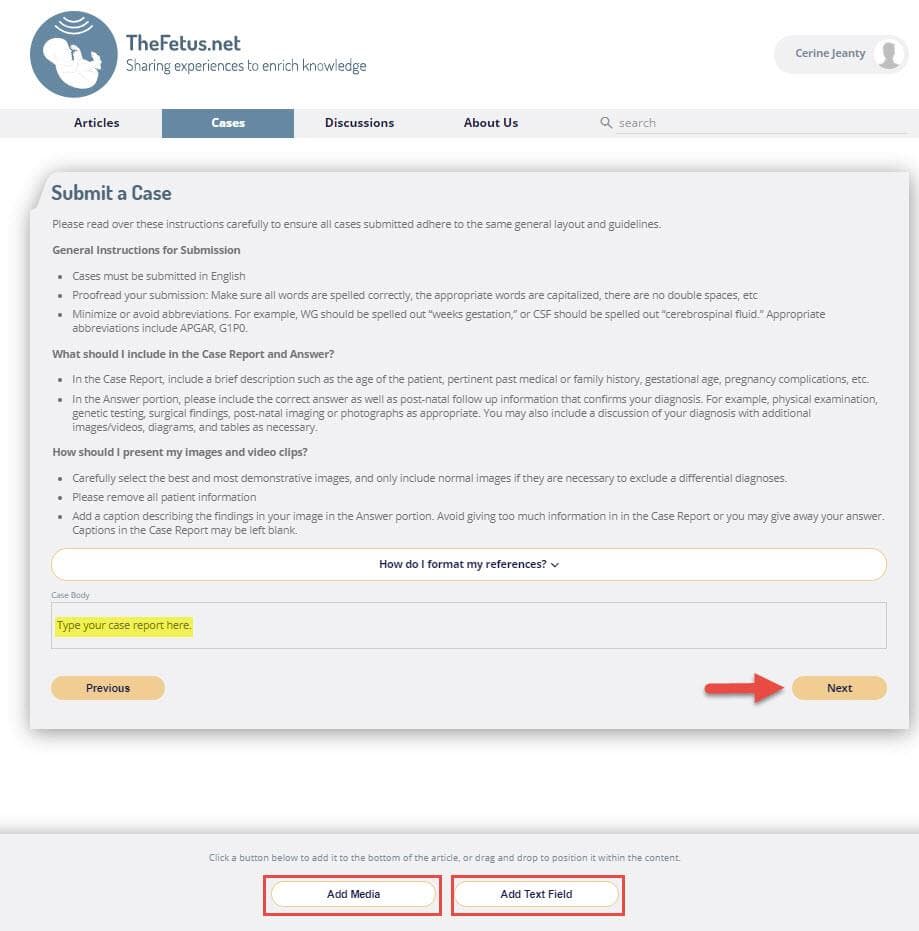 How to Submit a Case04